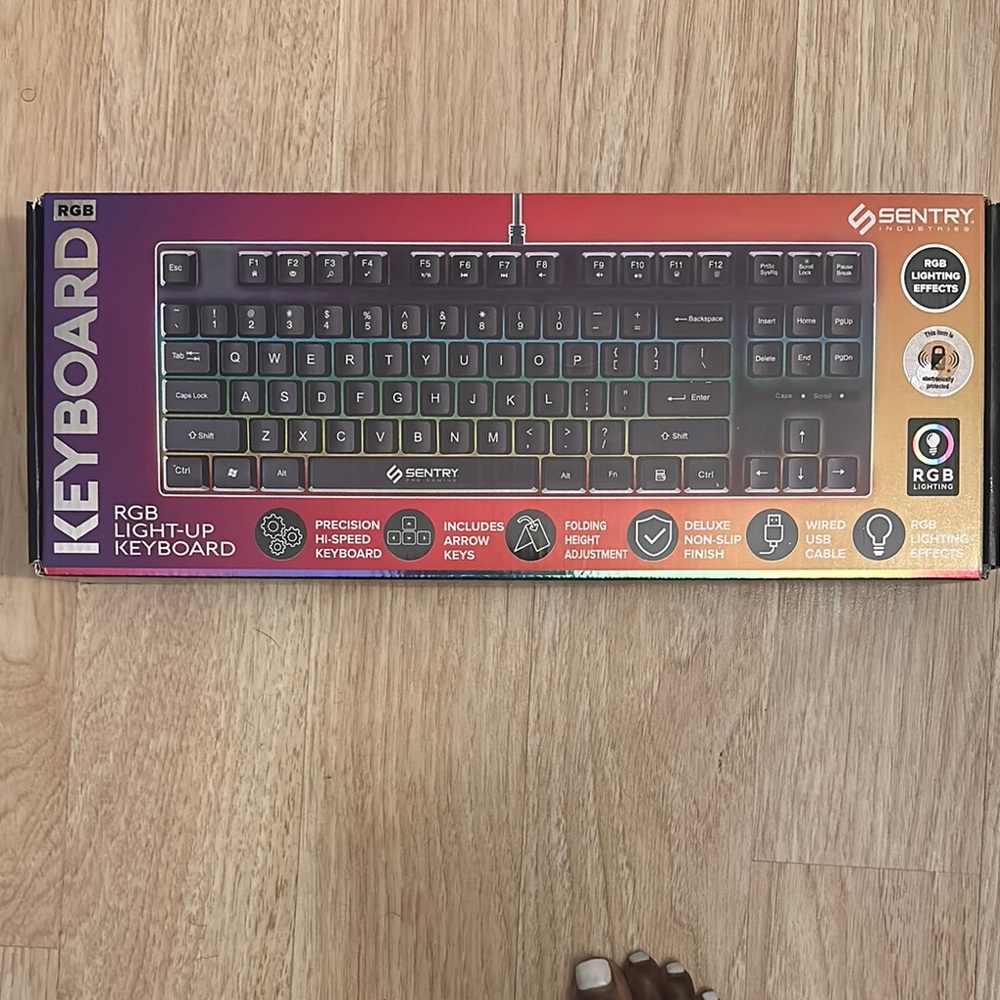 Entry RGB Light-Up Keyboard - Black